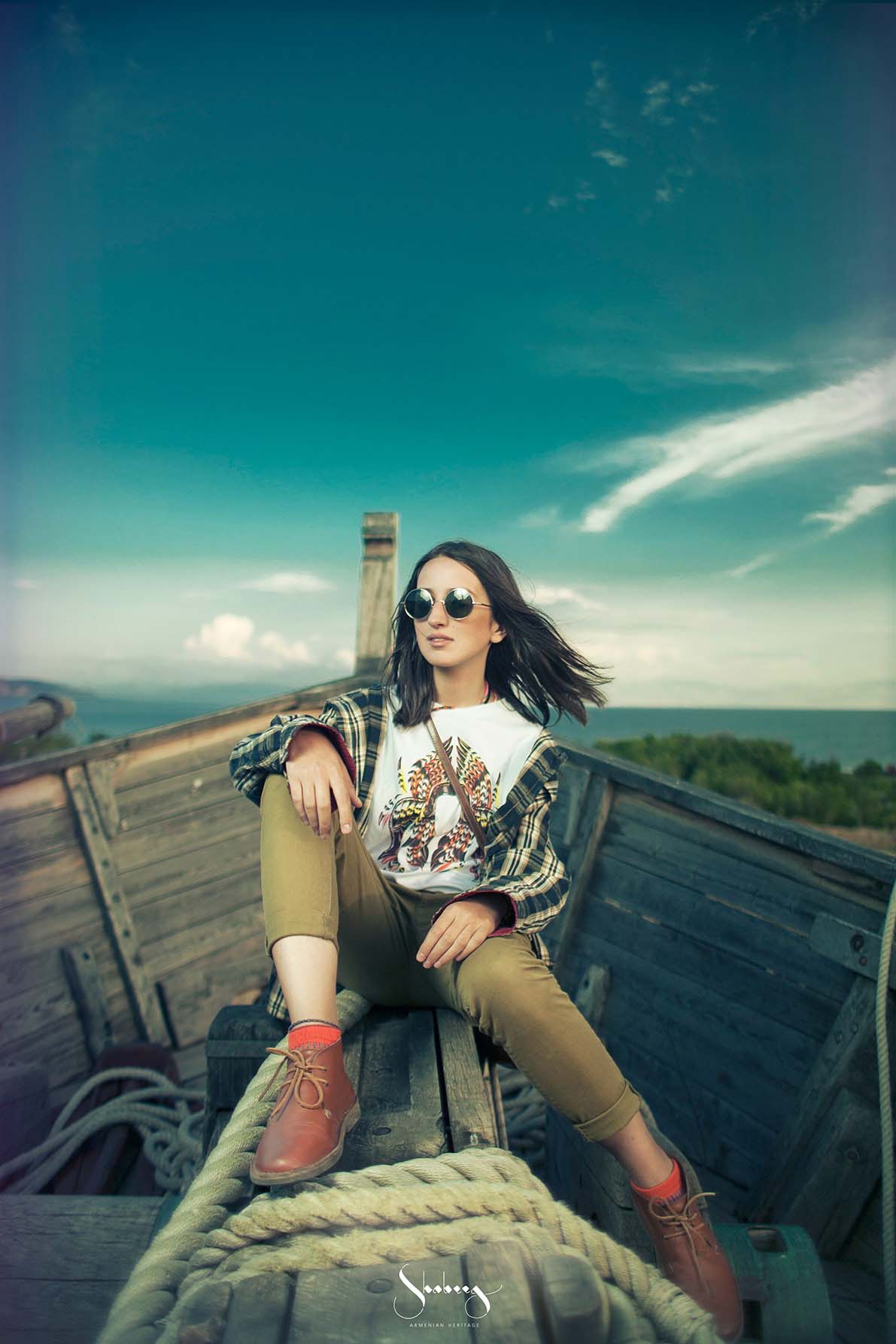 像素民族風格Shabeeg亞美尼亞服裝品牌視覺設計
