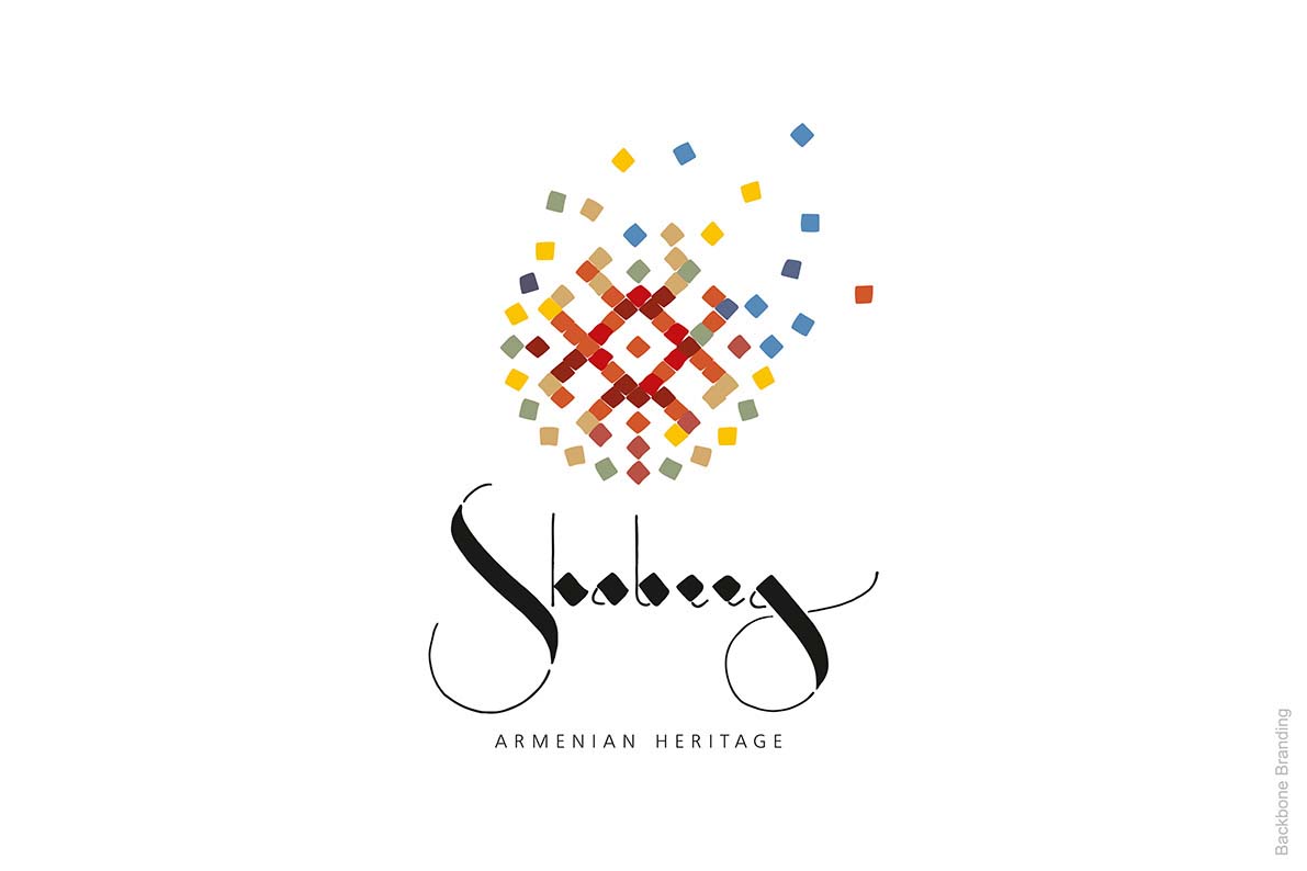 像素民族風格Shabeeg亞美尼亞服裝品牌視覺設計