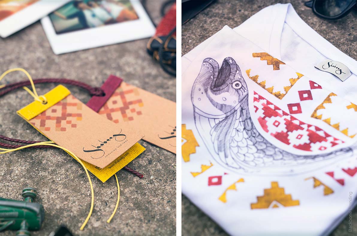 像素民族風格Shabeeg亞美尼亞服裝品牌視覺設計