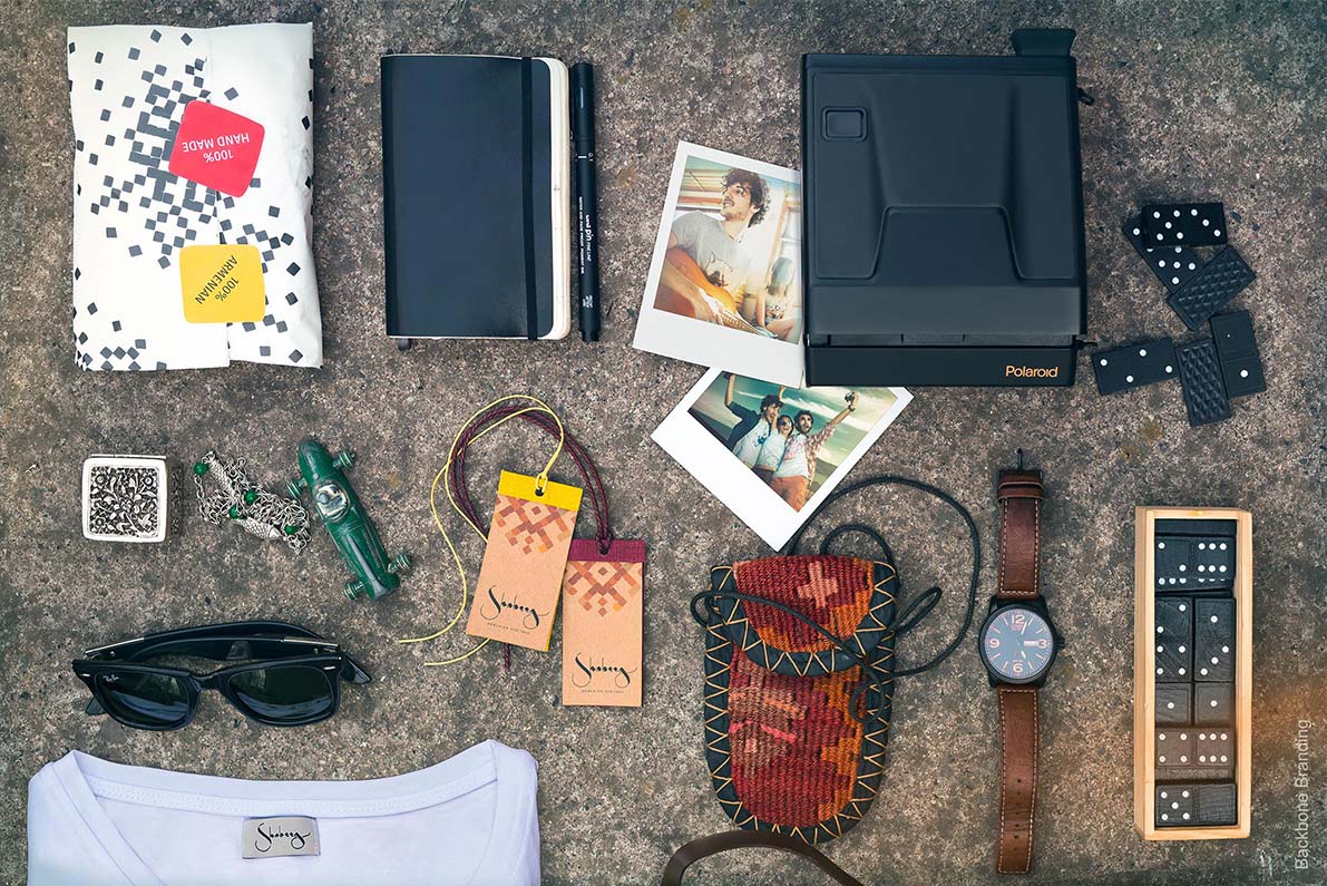 像素民族風格Shabeeg亞美尼亞服裝品牌視覺設計