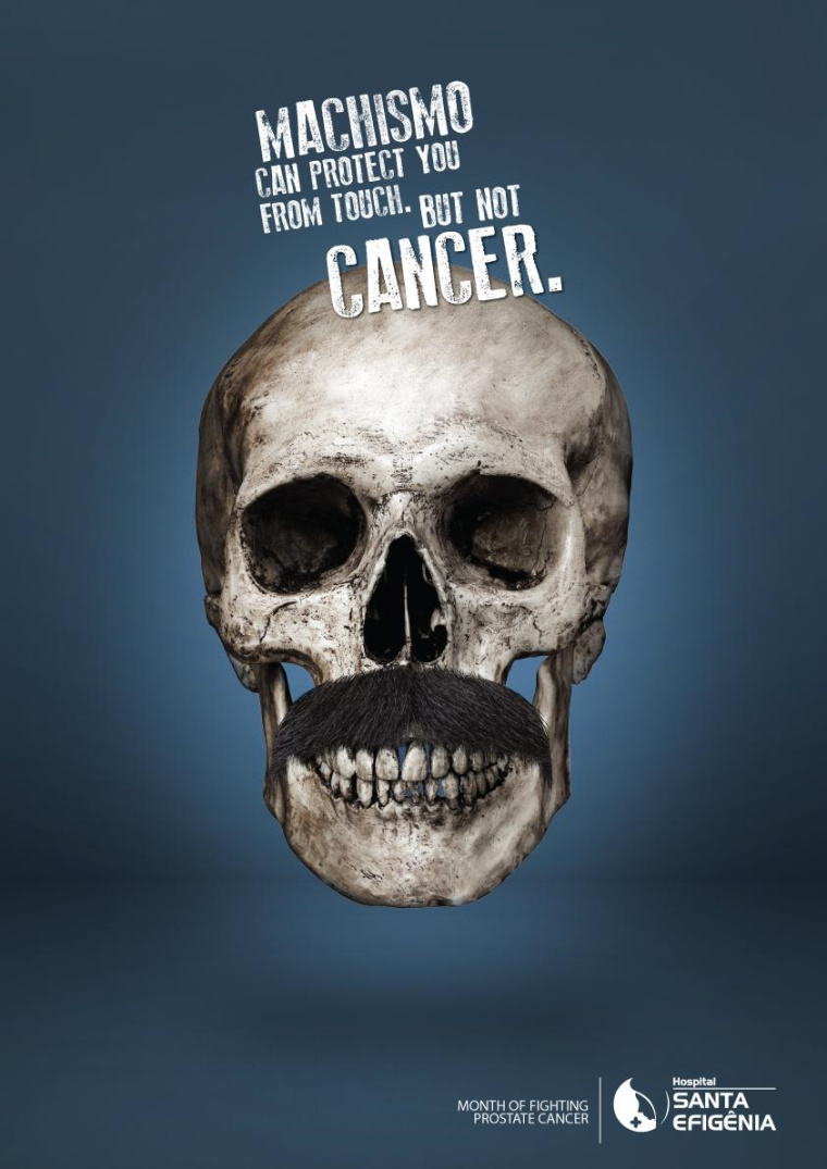 SantaEfigênia醫院前列腺癌癌癥篩查體檢平面創意廣告