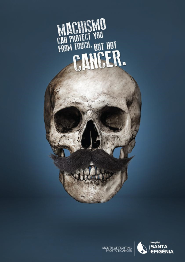 SantaEfigênia醫院前列腺癌癌癥篩查體檢平面創意廣告