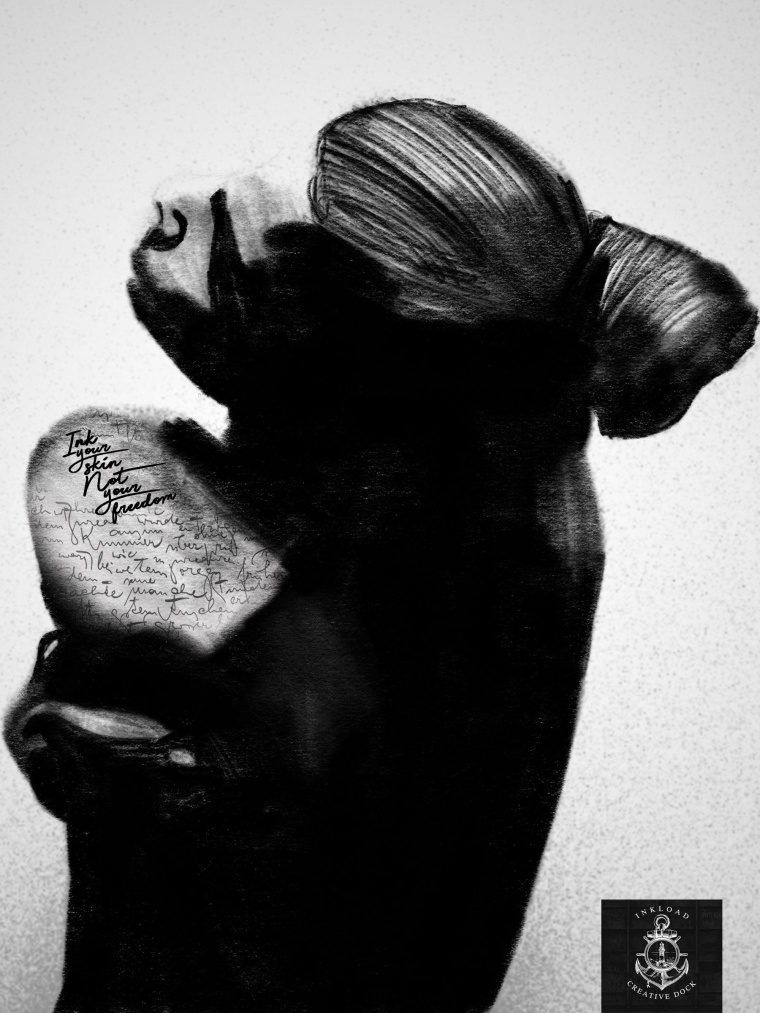 InkLoad Creative Dock藝術創意公司平面創意廣告“紋身”篇