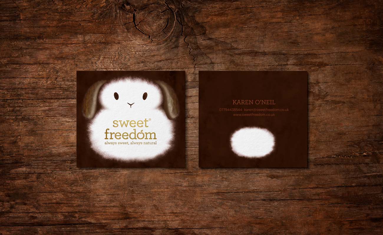 甜蜜的自由天然水果糖漿包裝設計，利用動物表現產品適合糖尿病患者的特性