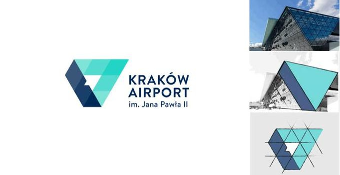正負空間logo-Krakow Airport(克拉科夫機場)logo設計 正負空間logo-Krakow Airport(克拉科夫機場)logo設計