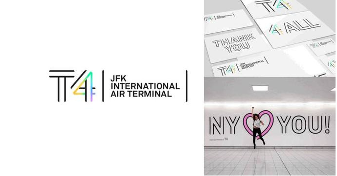 線條化logo設計-JFKIAT(肯尼迪國際機場4號航站樓)logo設計 線條化logo設計-JFKIAT(肯尼迪國際機場4號航站樓)logo設計