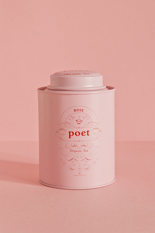 THE SIMPLE ELEGANCE OF POET TEA茶葉包裝設計