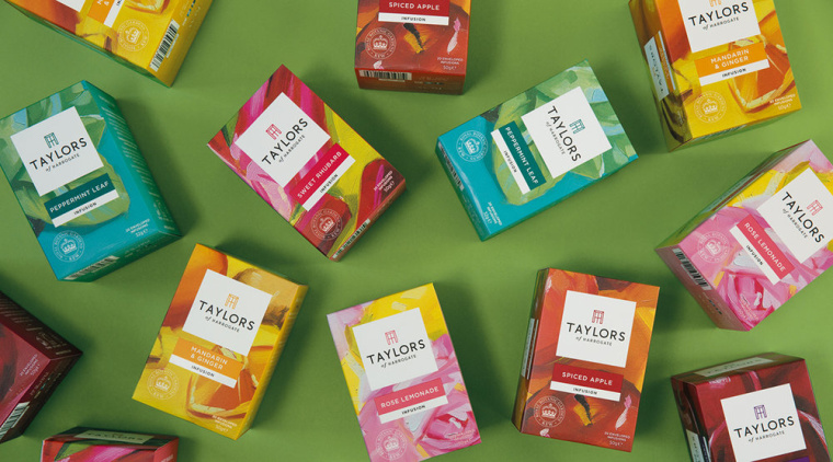 藝術家大衛·貝茨的綠茶包裝設計作品