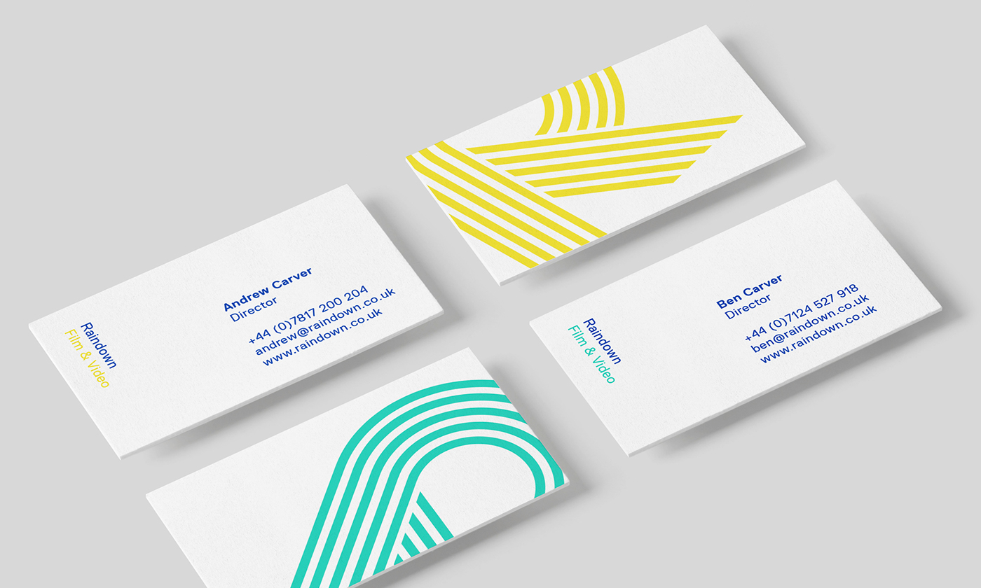 Raindown電影工作室標志設計品牌形象設計