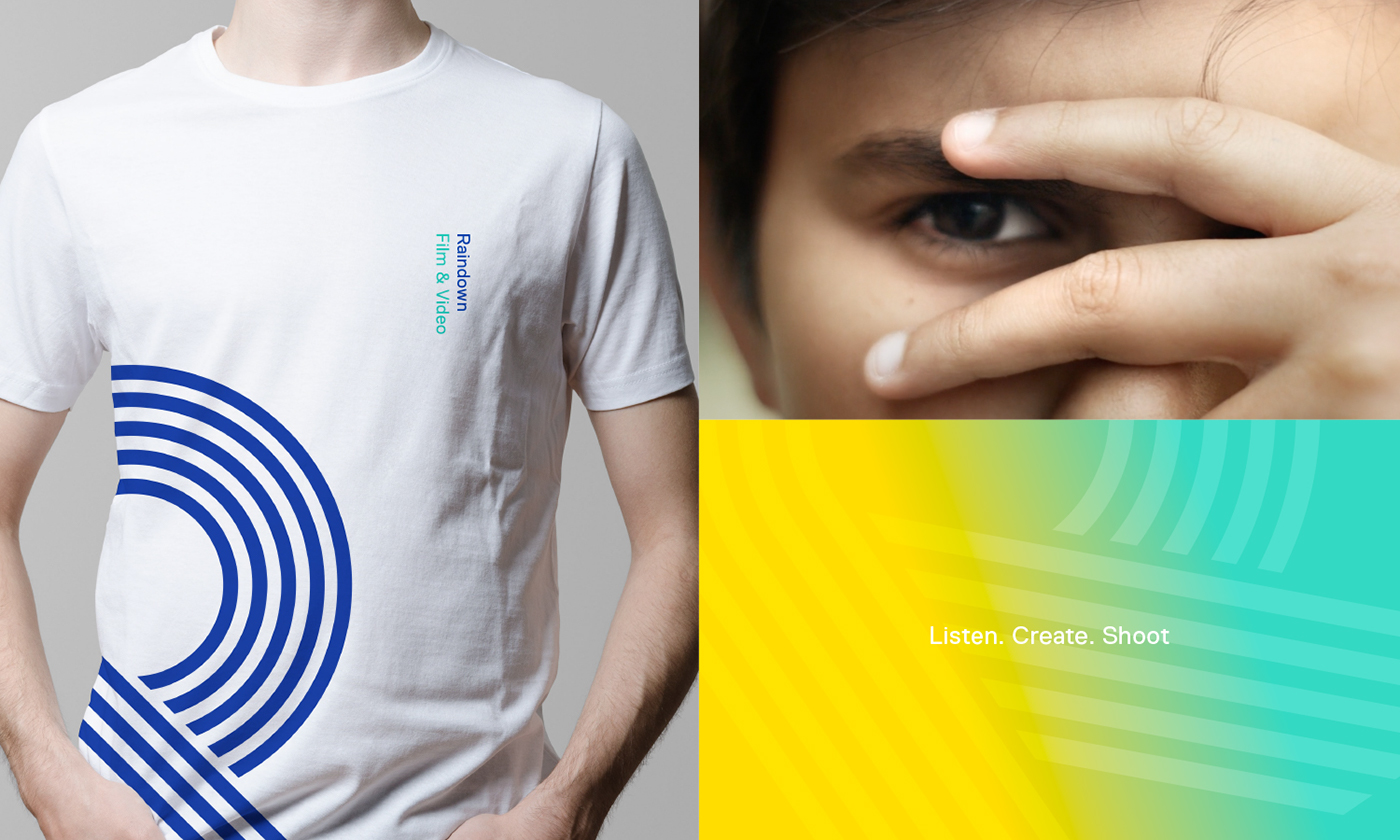 Raindown電影工作室標志設計品牌形象設計