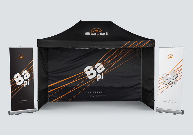 8a戶外探險服飾及裝備店鋪品牌VI形象設計-上海VI設計公司