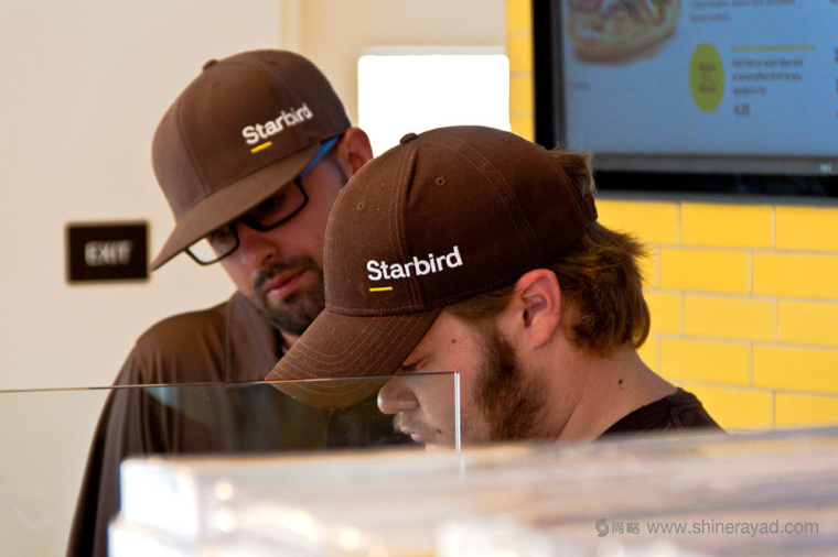 Starbird 炸雞快餐餐廳餐飲VI設計-上海VI設計公司
