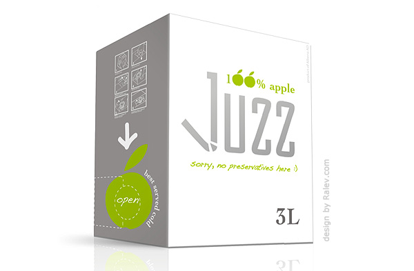 Juzz 有機蘋果果汁包裝設(shè)計-上海包裝設(shè)計公司
