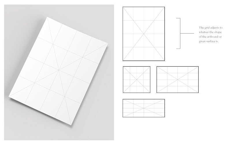 靈活多變簡約logo設計VI設計-洛杉磯博物館The Main更新品牌形象