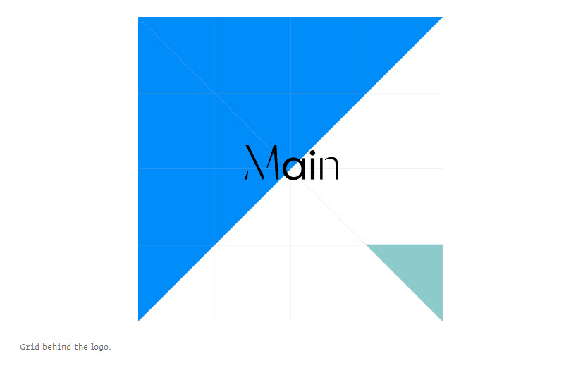 靈活多變簡約logo設計VI設計-洛杉磯博物館The Main更新品牌形象