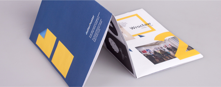 為波蘭海報(bào)展設(shè)計(jì)展做的多重化用途的宣傳冊