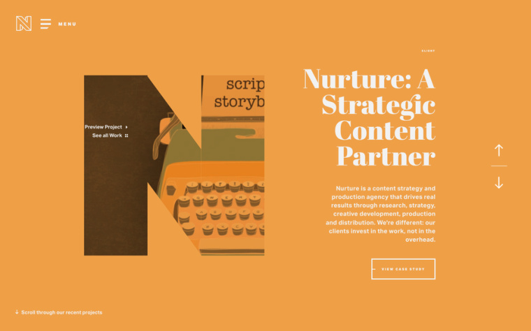 2018年激動人心的平面設(shè)計趨勢- 大膽的排版