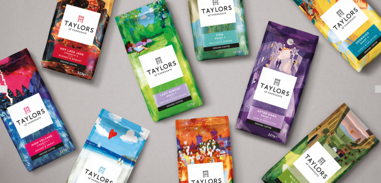 Izutso Hiroyuki一位油畫藝術家的水果茶包裝設計作品