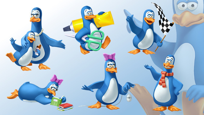 19個(gè)在廣告活動(dòng)中享譽(yù)世界的最佳吉祥物-可愛pinguins 平德仁德