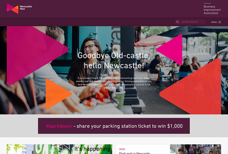 2018網站背景設計五大趨勢-1.圖像上的幾何圖案 2018網站背景設計五大趨勢-1.圖像上的幾何圖案