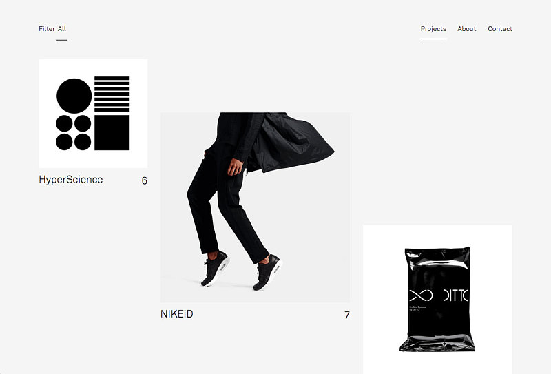 2018網站背景設計五大趨勢-灰色的色調 2018網站背景設計五大趨勢-灰色的色調