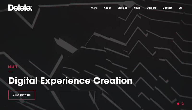 2018網站背景設計五大趨勢-抽象藝術 2018網站背景設計五大趨勢-抽象藝術