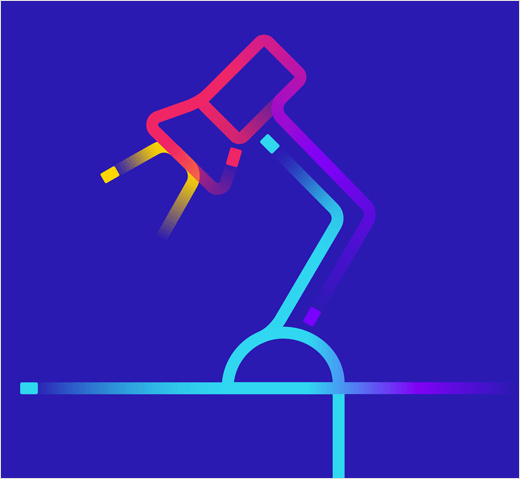 Hiyacar汽車共享平臺品牌形象設計-logo設計VI設計，完美的動態多彩漸變風格