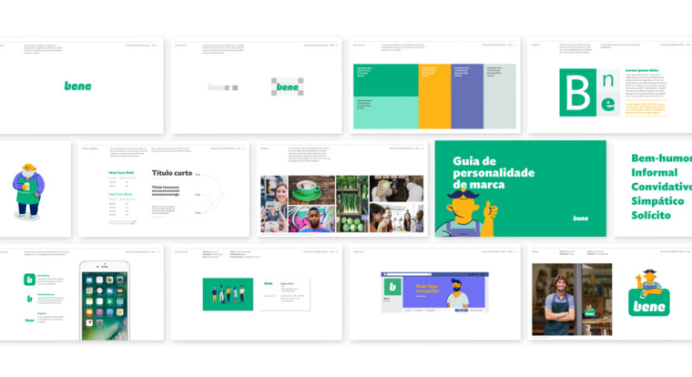 Bene數字金融科技公司VI品牌形象設計