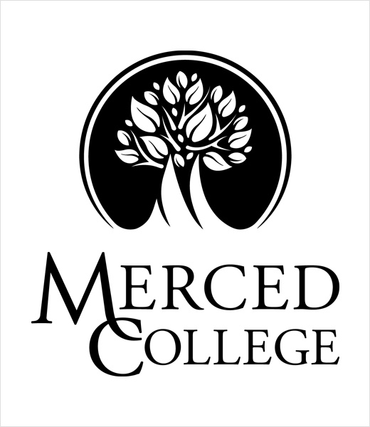 默塞德大學學院推出新的“樹形”logo設計-黑色logo