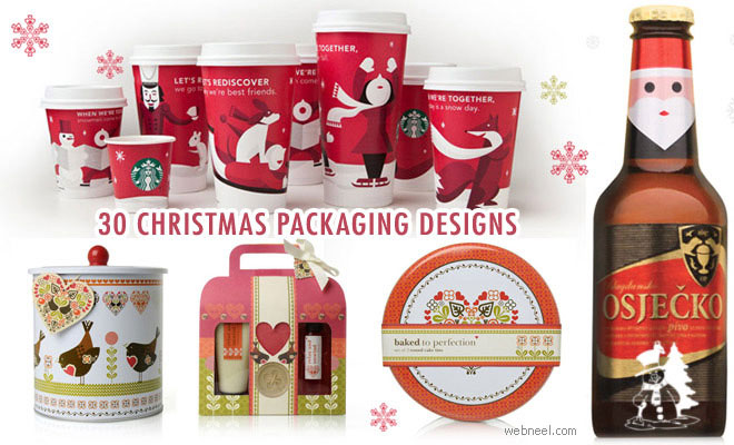30個圣誕節創意包裝設計實例，為您提供靈感