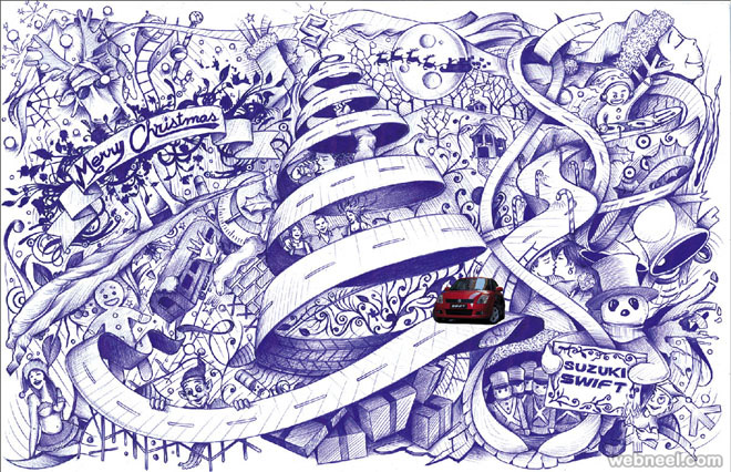 50張最佳圣誕節平面創意廣告佳作-上海廣告設計公司