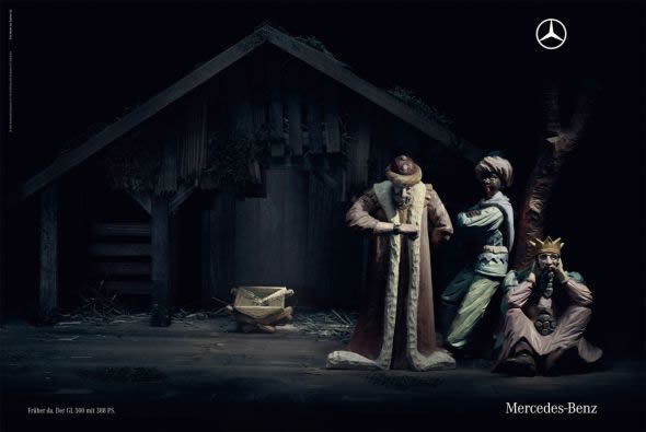 50張最佳圣誕節平面創意廣告佳作-上海廣告設計公司