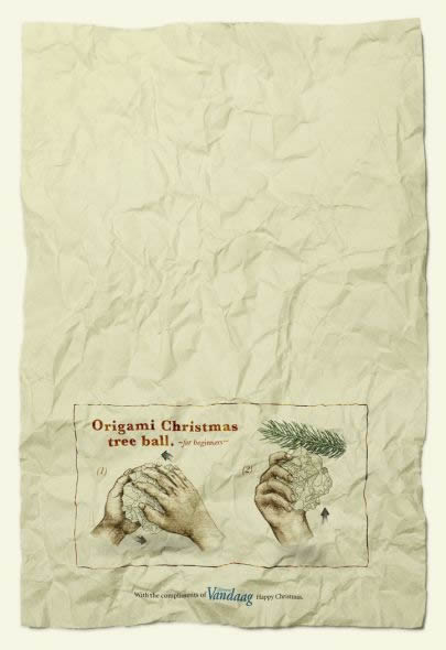 50張最佳圣誕節平面創意廣告佳作-上海廣告設計公司