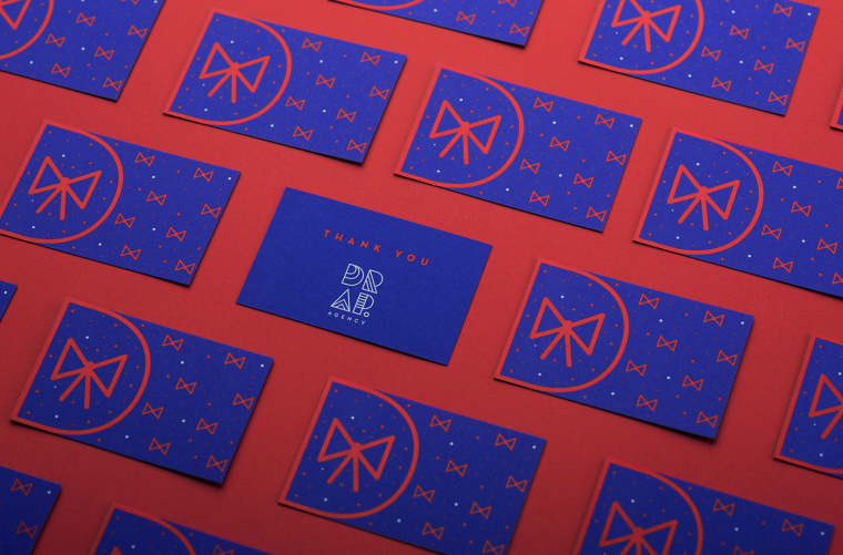 Drap廣告公司VI設計/公司視覺識別VI形象設計，極具吸引力的配色與線條插畫