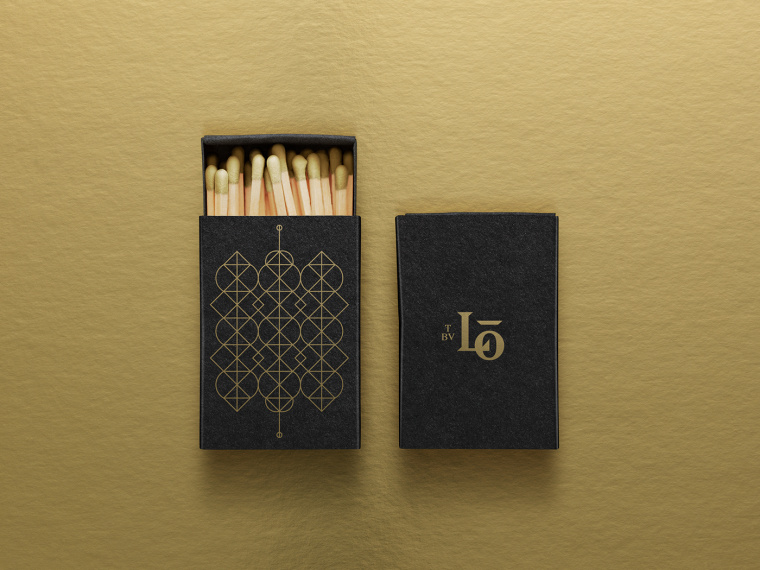 混合傳統與現代性的Louise酒館餐廳logo設計VI設計欣賞