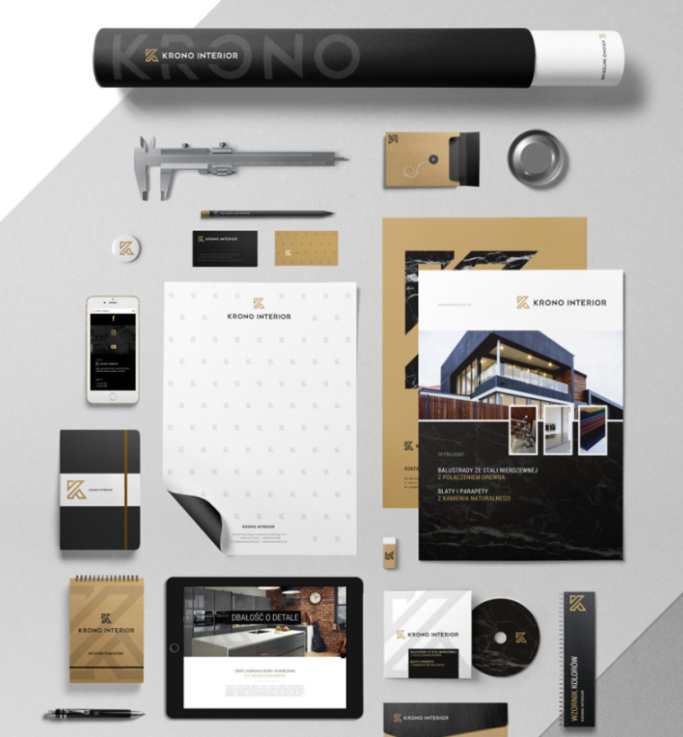 Krono公司視覺識別VI設計 