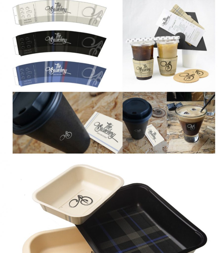 Brunchery餐廳餐飲視覺識別VI設計