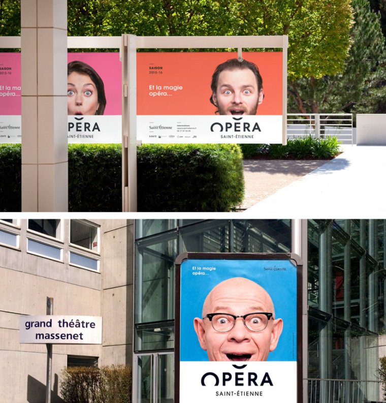 圣艾蒂安歌劇院視覺識別VI設計