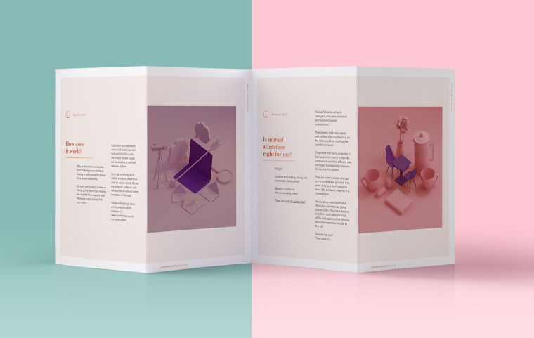 Mutual Attraction “相互吸引力”約會(huì)與婚介服務(wù)機(jī)構(gòu)標(biāo)志設(shè)計(jì)VI設(shè)計(jì)