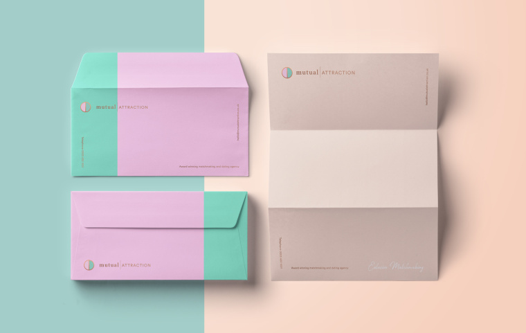 Mutual Attraction “相互吸引力”約會(huì)與婚介服務(wù)機(jī)構(gòu)標(biāo)志設(shè)計(jì)VI設(shè)計(jì)