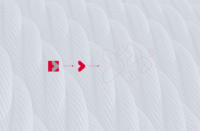 醒目紅色起重載重設備工業公司LOGO設計企業VI設計-logo設計VI設計公司