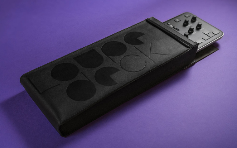 Loupedeck 圖片編輯控制網站平臺黑暗主題品牌logo設計VI形象設計