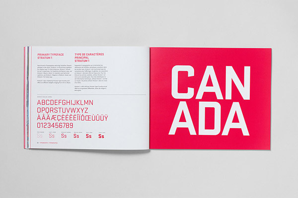 加拿大奧委會logo設計VIS設計視覺識別手冊-上海logo設計VI設計公司欣賞