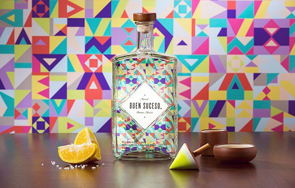 上海包裝設(shè)計(jì)公司分享-50個(gè)令人驚嘆的瘋狂創(chuàng)意包裝設(shè)計(jì)案例－大膽－多彩龍舌蘭酒包裝設(shè)計(jì)