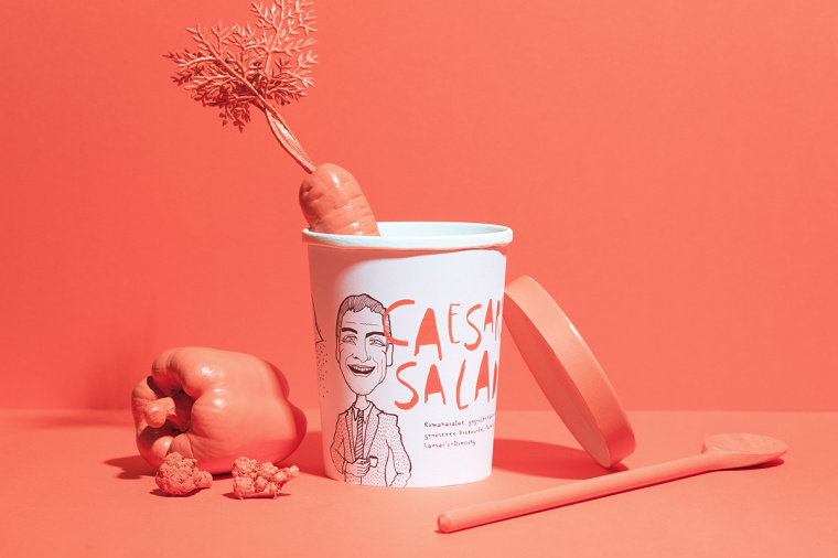 Sans 美食家人物插畫篇廚房手工調味品包裝設計－上海包裝設計公司