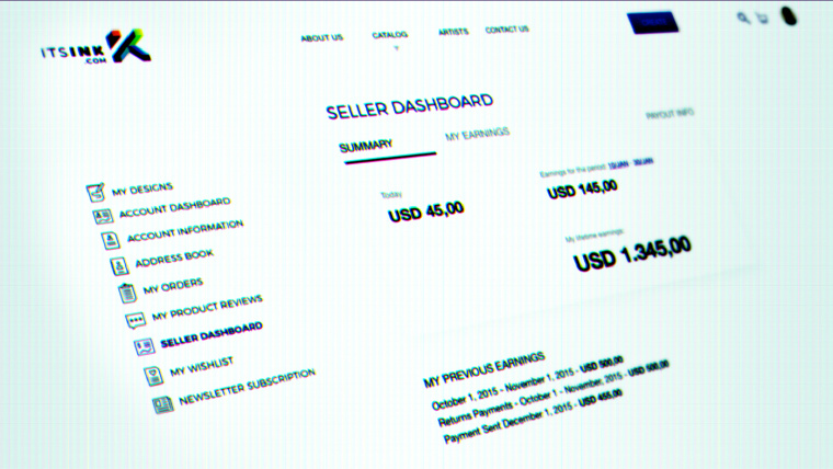 ITSINK 時尚電商網(wǎng)站logo設(shè)計(jì)－上海logo設(shè)計(jì)公司