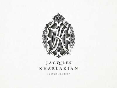 國王的波峰珠寶logo設計