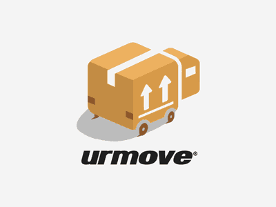 紙箱卡車logo設計