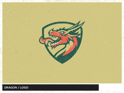 吐火的龍logo設(shè)計(jì)