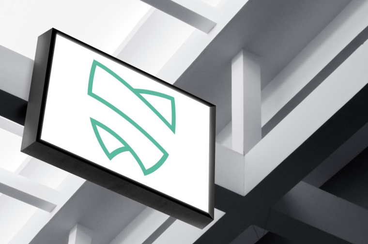 上海VI設計公司-抽象線條 Santino Lisi 牙醫品牌標志設計VI設計